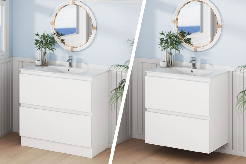 Floating vs Freestanding Vanities
